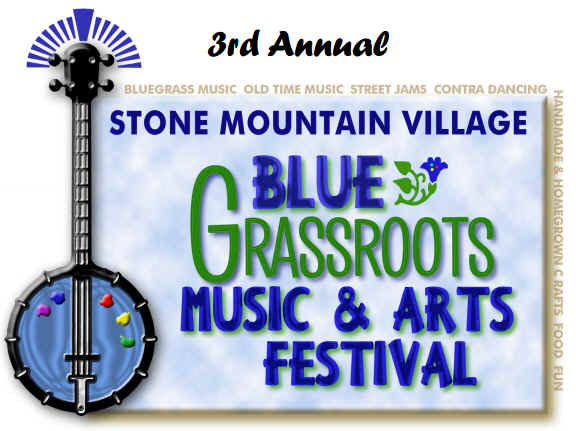 Logo Stone Mountain Bluegrass Festival
