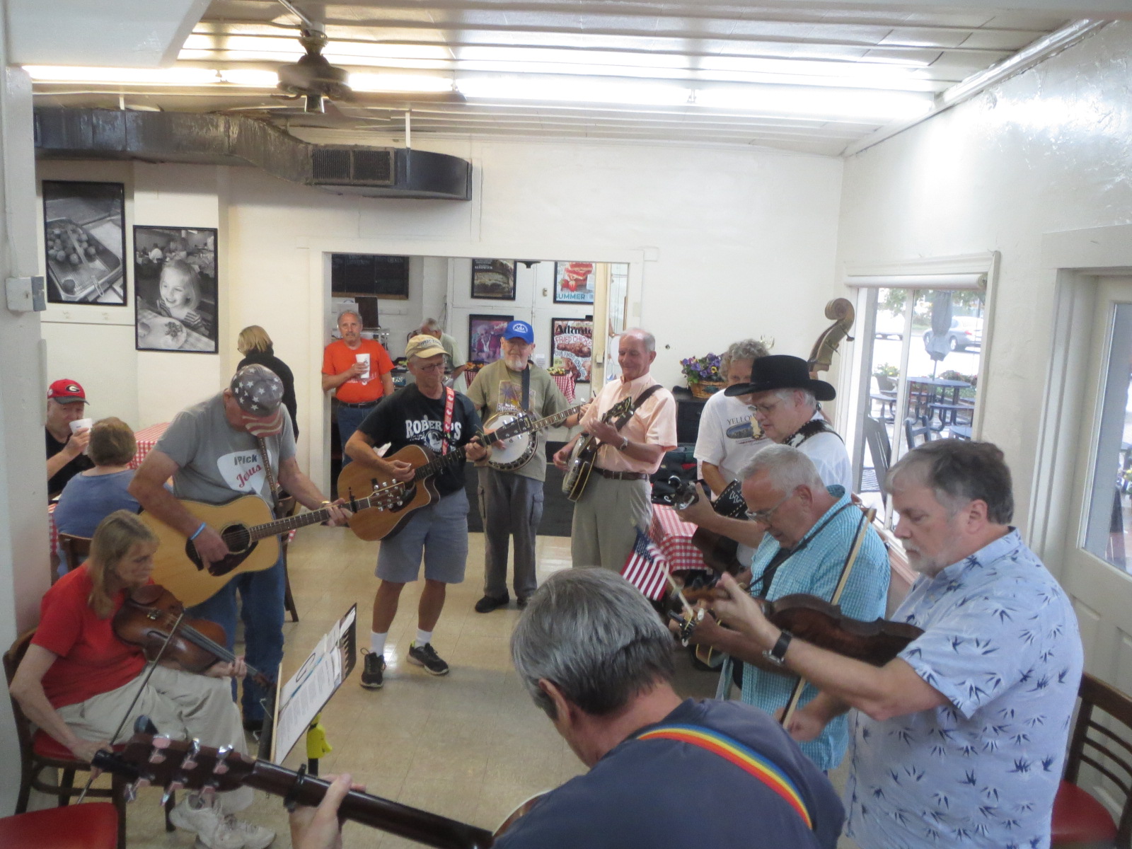 Wednesday Bluegrass Jam at Matthews Cafeteria Tucker Ga
