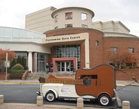 Everyone was welcomed by the Guitar Truck