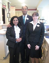 The staff at the Hilton Garden was very tolerant and well behaved.