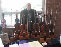 ...Or Fiddles?<br />Huthmaker's Violin Shop from Duluth